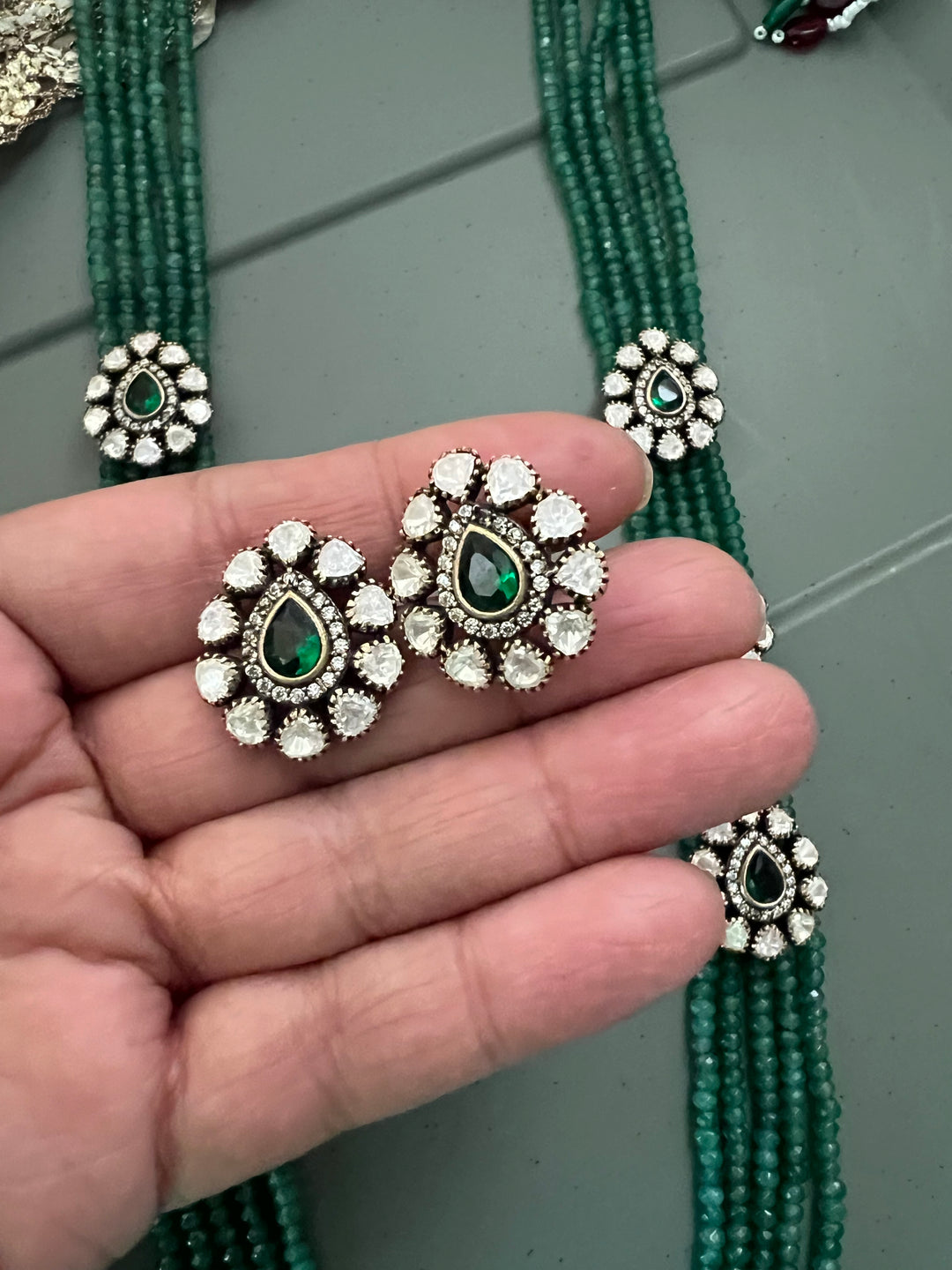 Premium Handcrafted Victorian Jewelry Necklace Set