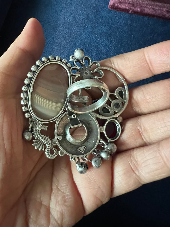 One-of-a-Kind Designer Fusion Ring - Premium Brass