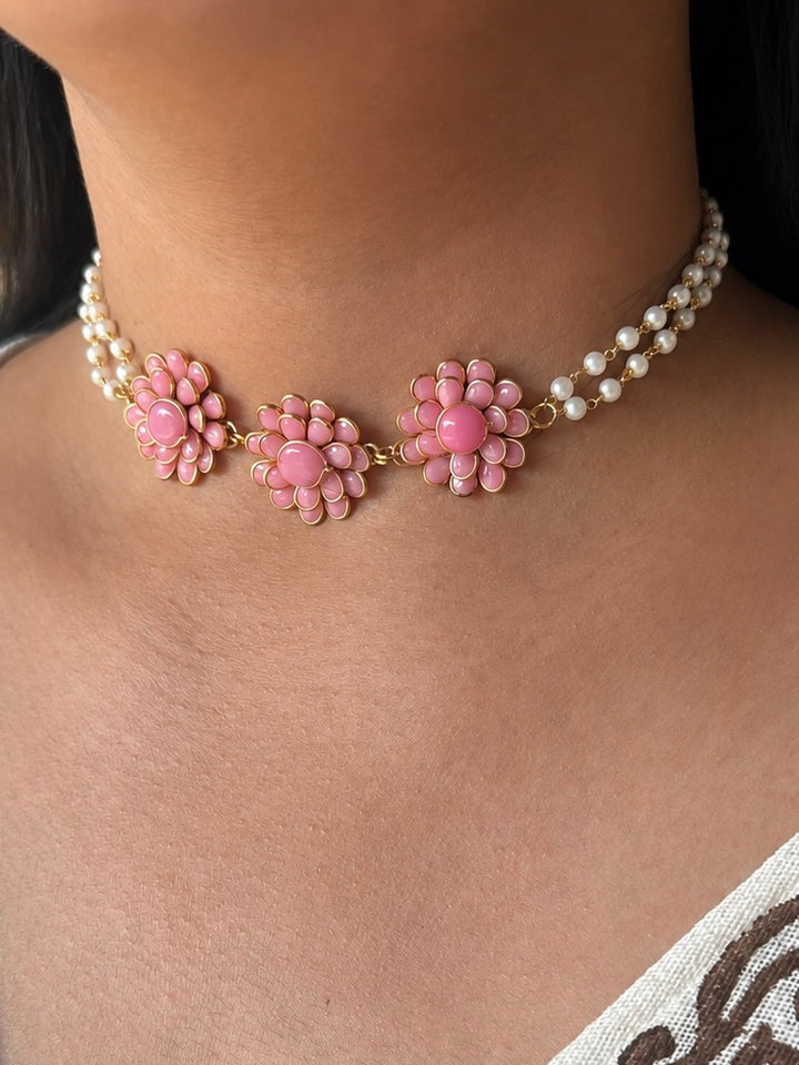 Statement Flower Choker