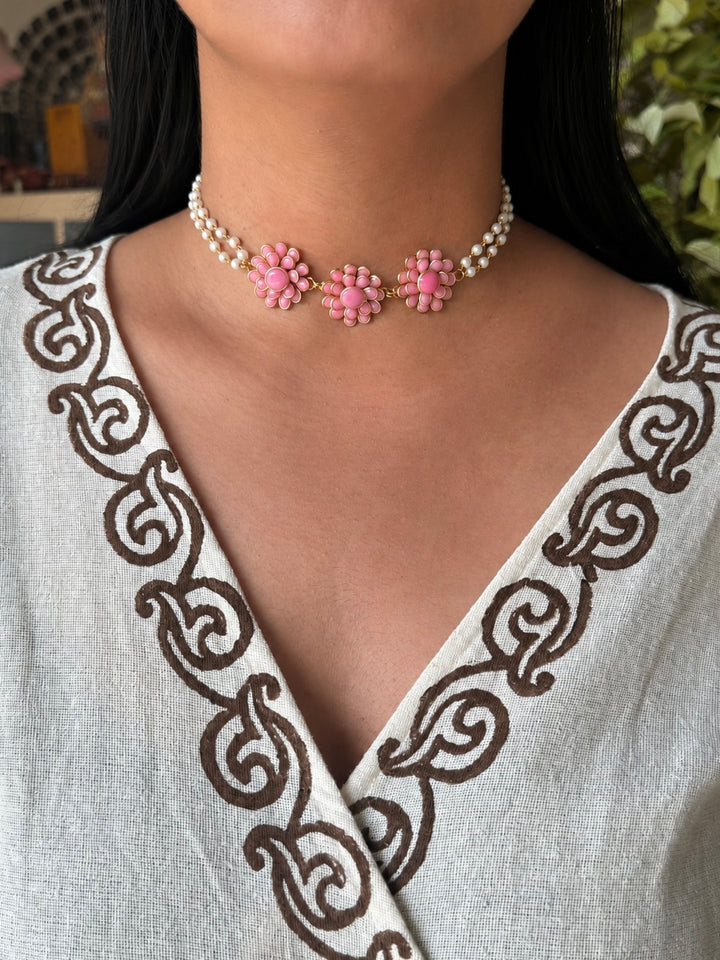 Statement Flower Choker
