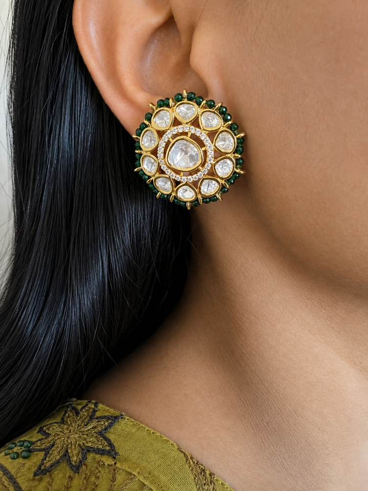 Maharani Kundan Studs