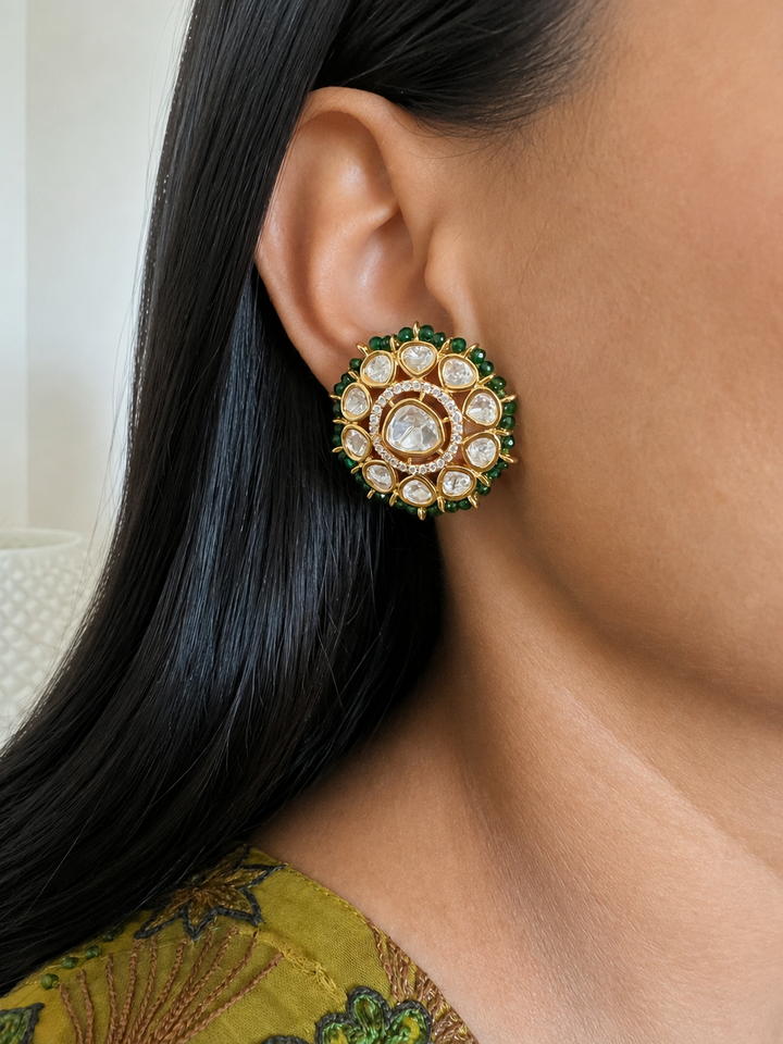 Maharani Kundan Studs