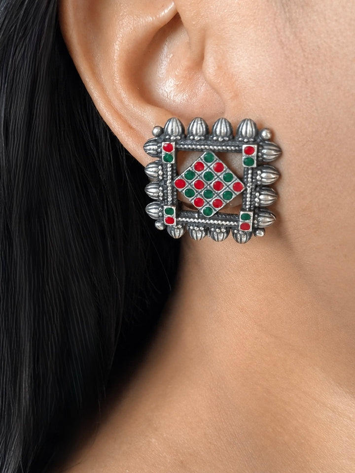 Timeless Vintage Stud Earrings | Bold Statement Jewelry