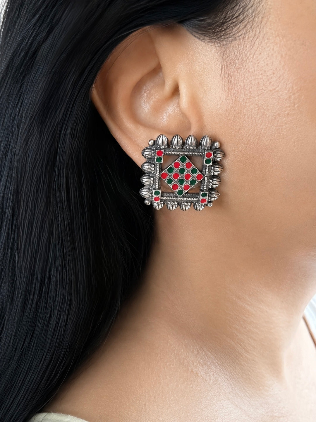 Timeless Vintage Stud Earrings | Bold Statement Jewelry