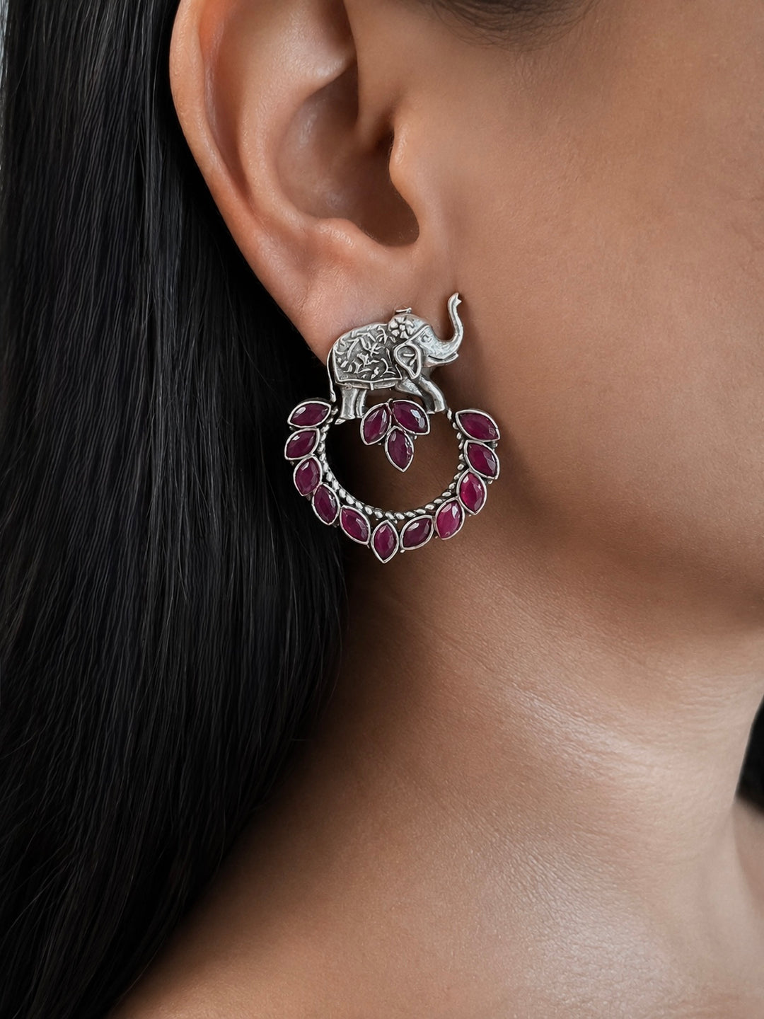 Tribal Elephant Earrings