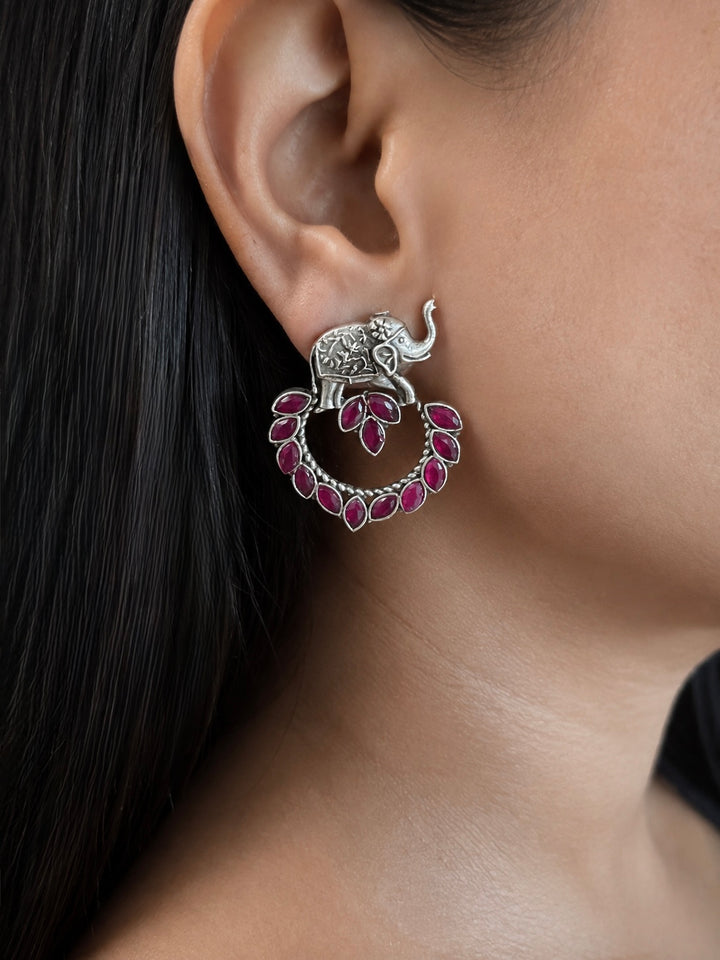 Tribal Elephant Earrings