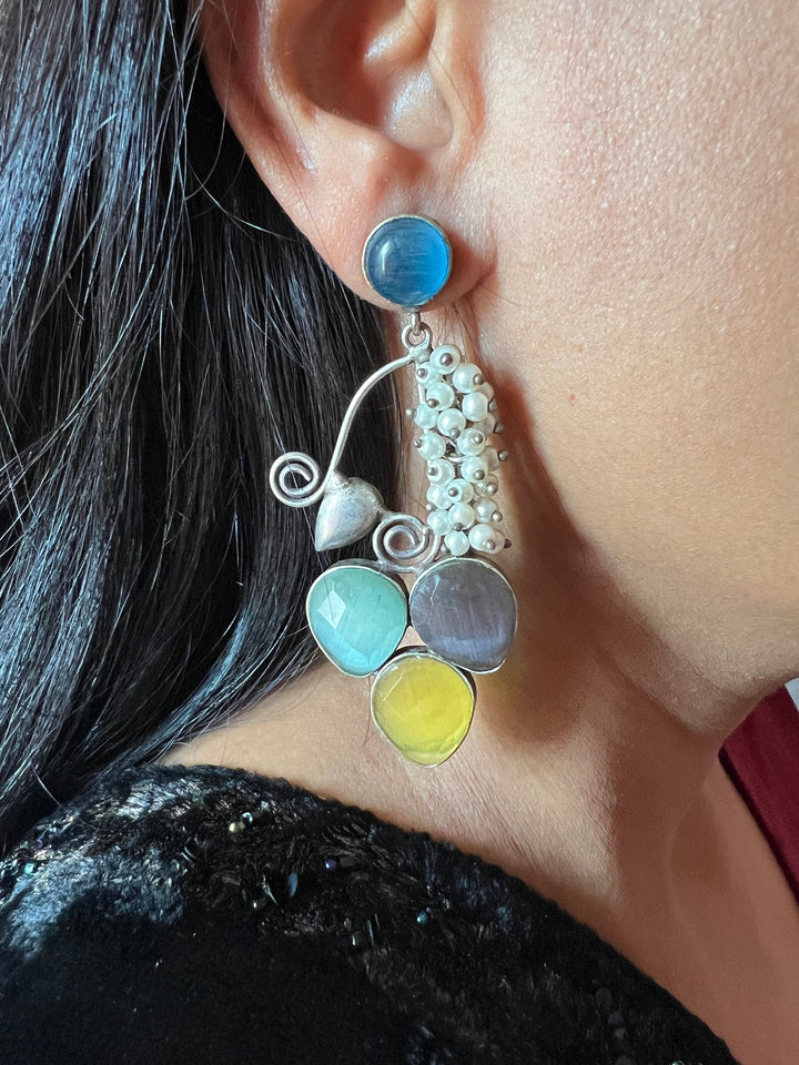 Antique Brass Earrings