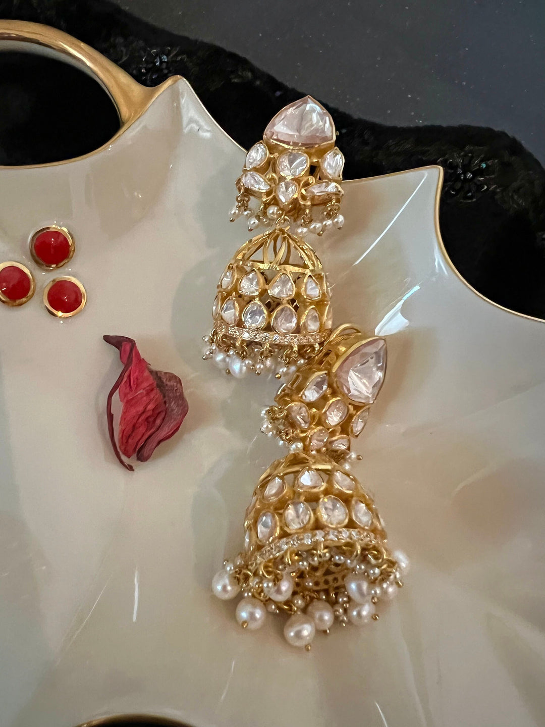 Elegant Necklace with Jhumka Set - Unmatched Quality and Style