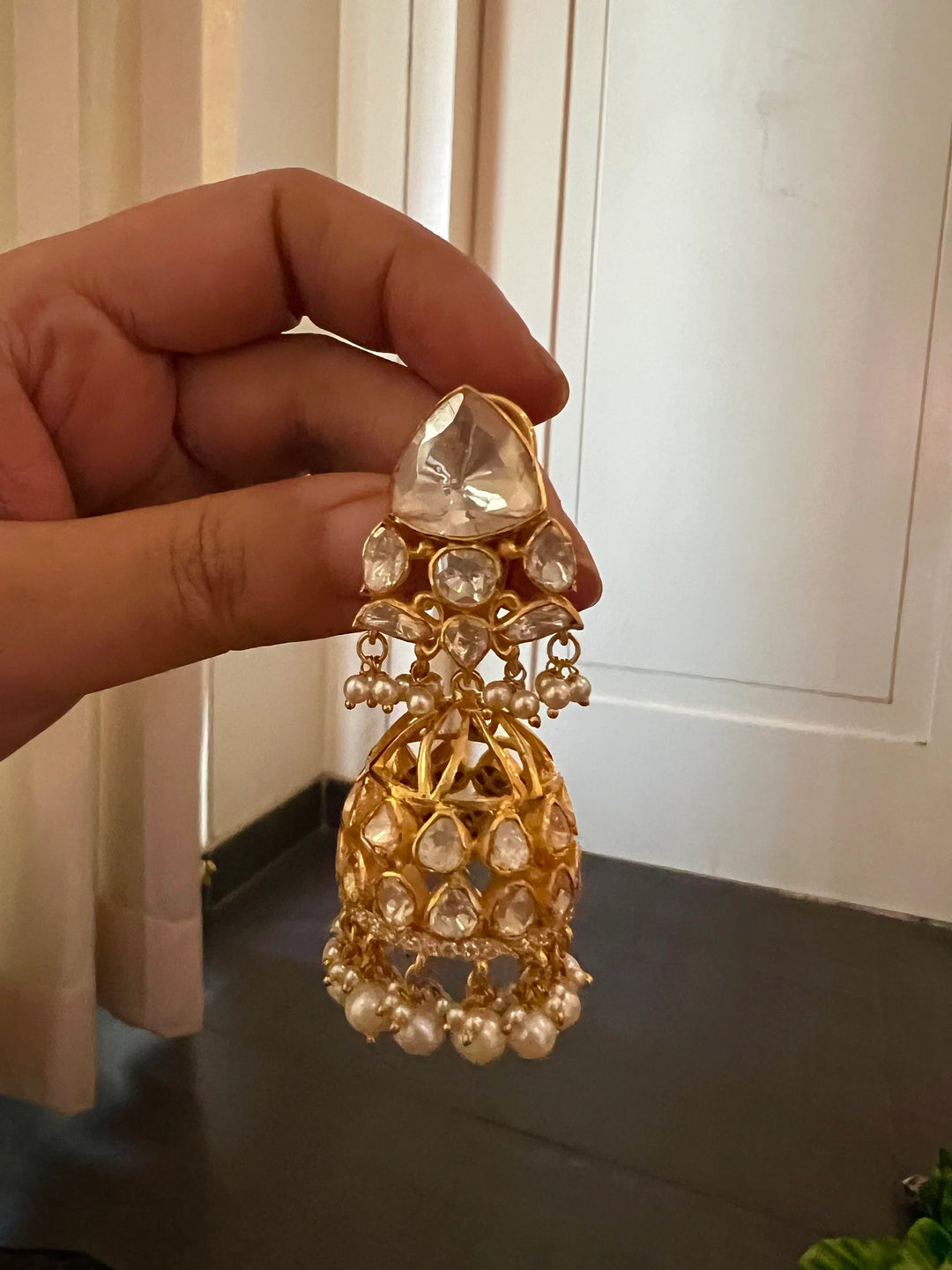 Elegant Necklace with Jhumka Set - Unmatched Quality and Style