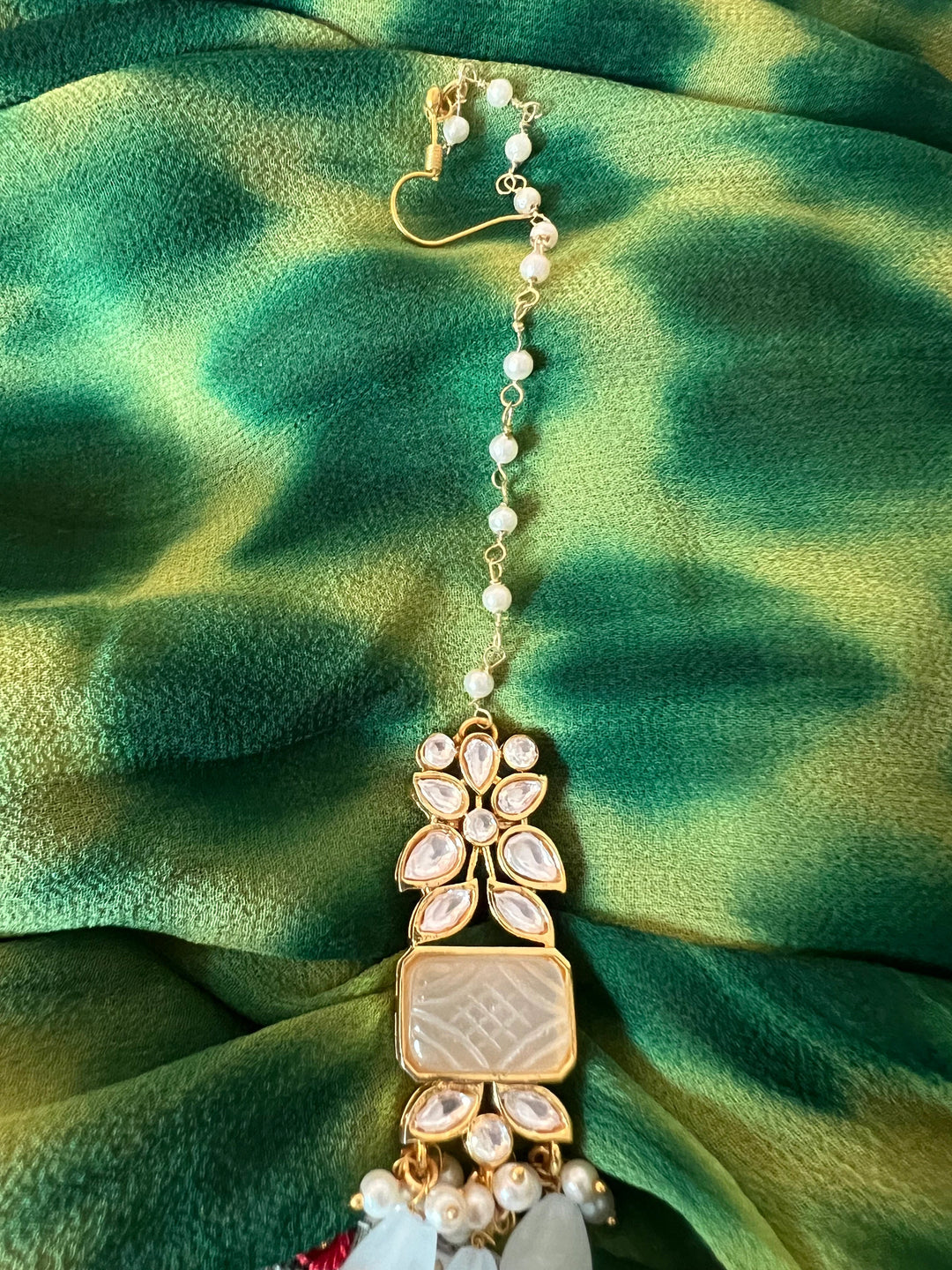 Royal Bridal Choker Necklace with Earrings and Maangtikka