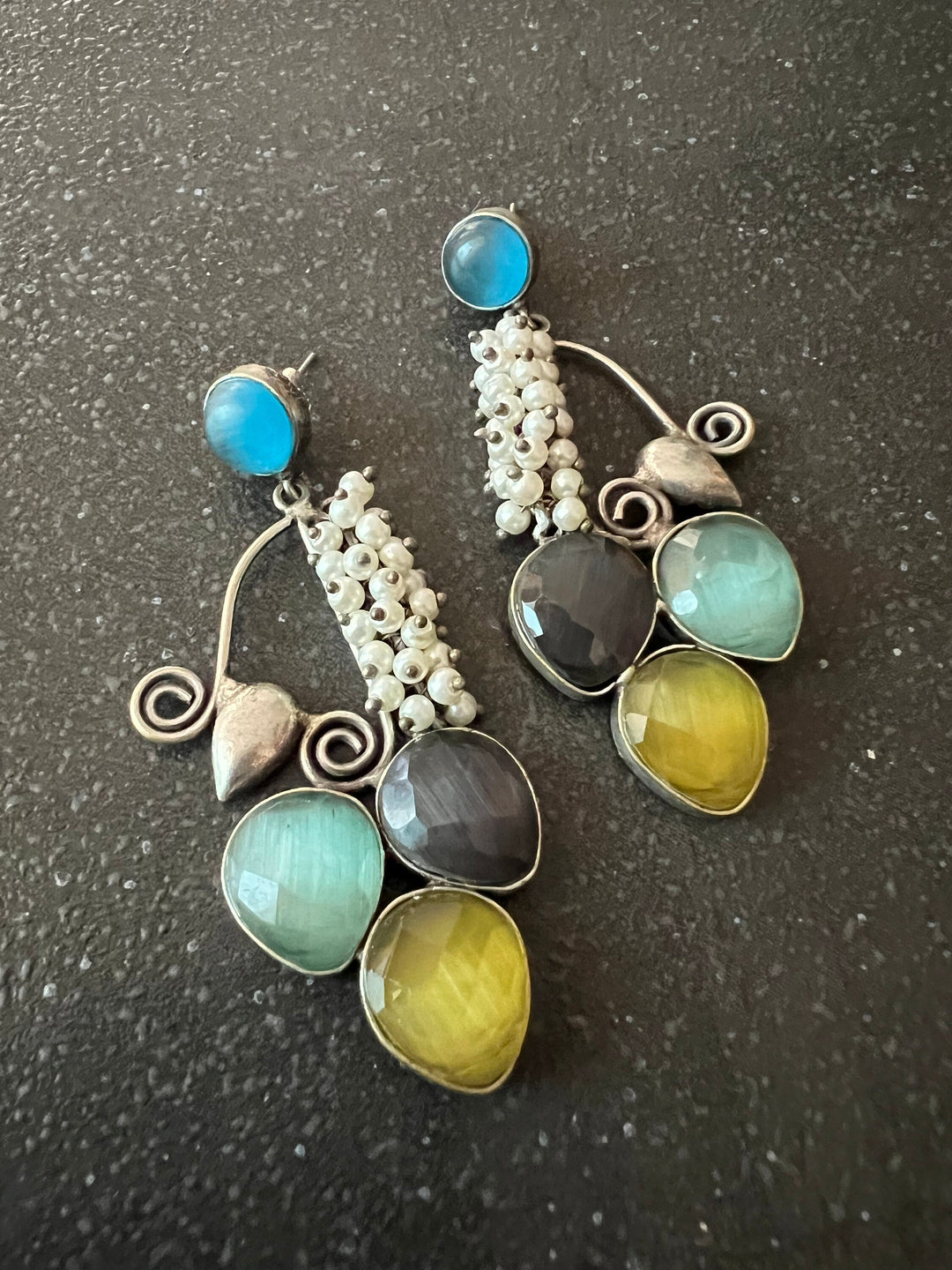 Antique Brass Earrings