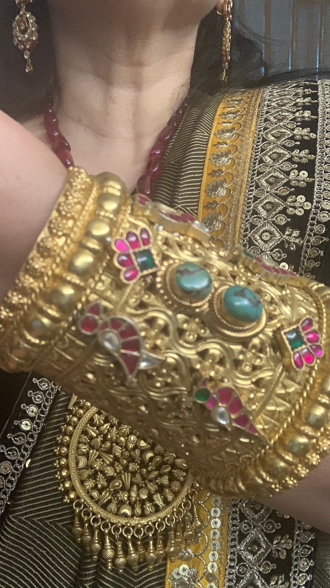 Royal Rajasthani Handcuff Bracelet | Pure 925 Silver Handcuff