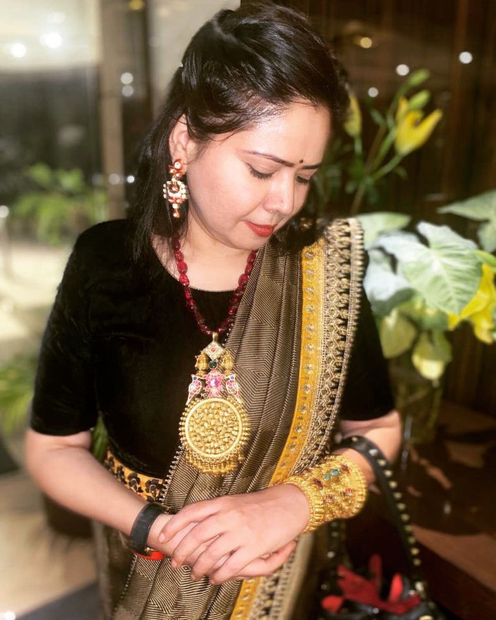 Royal Rajasthani Handcuff Bracelet | Pure 925 Silver Handcuff