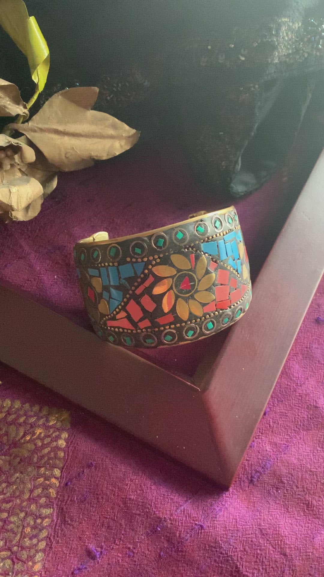 Statement Brass Cuff