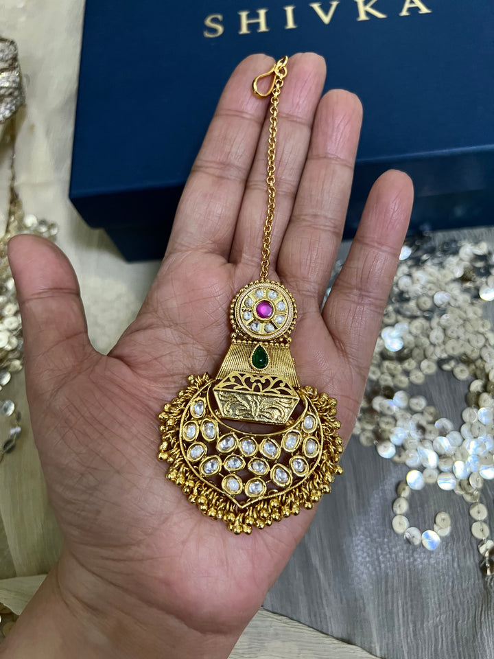 Bridal Kundan Maangtikka