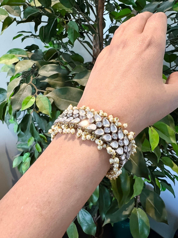 Scintillating Faux Diamond Bracelet - SHIVKA