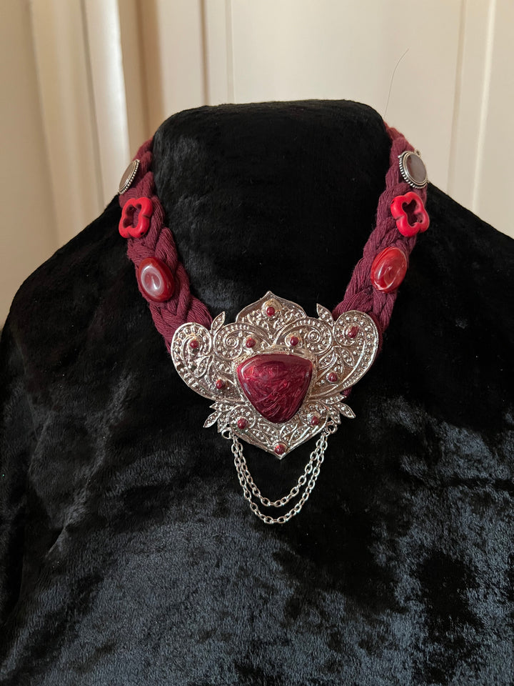 Fusion Necklace with Earrings