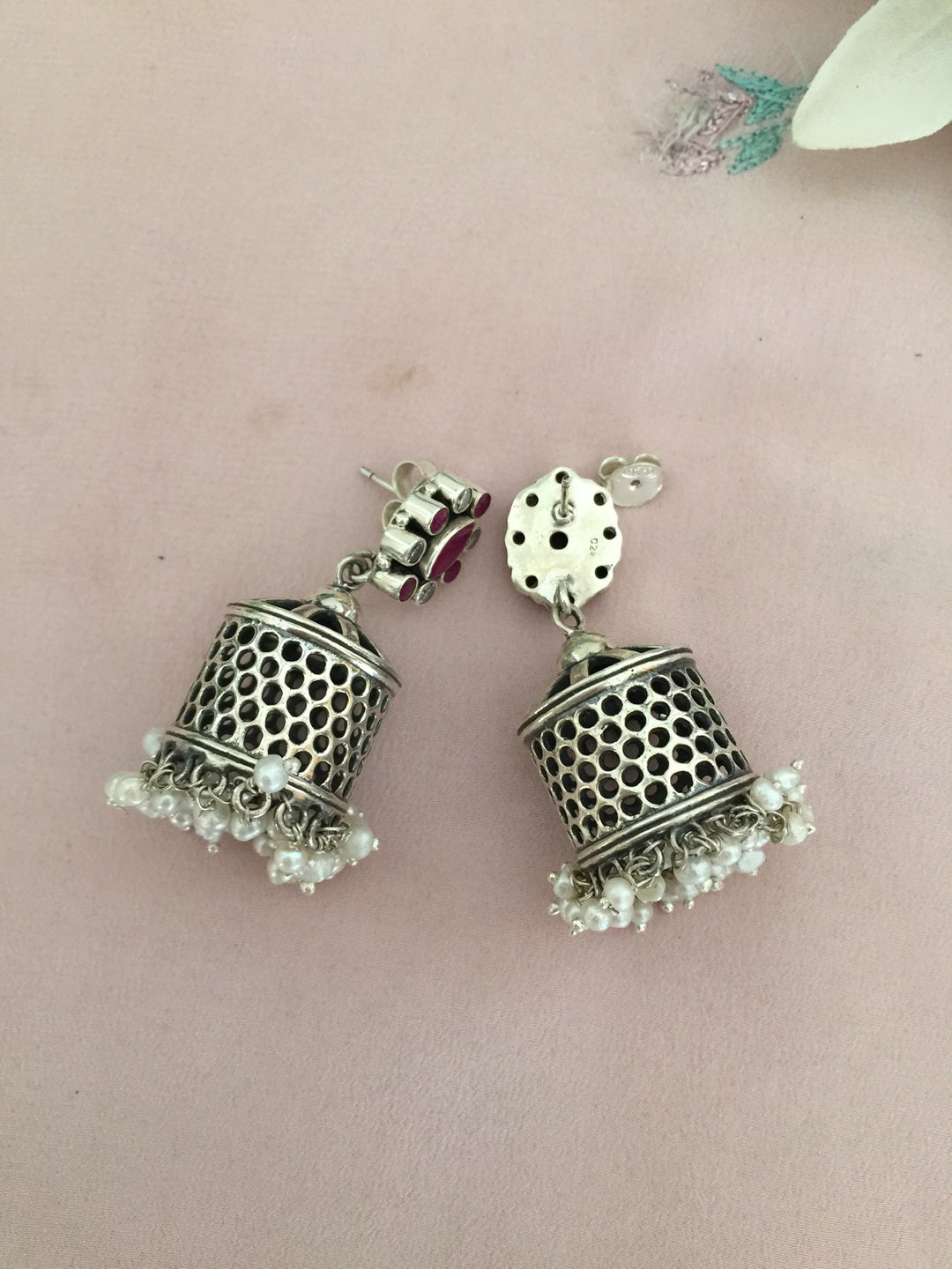 Scintillating Pure Silver 925 Earrings