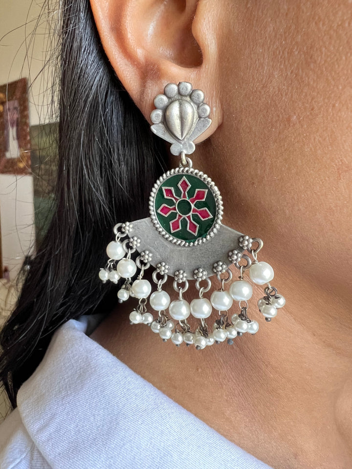 Antique Brass Earrings