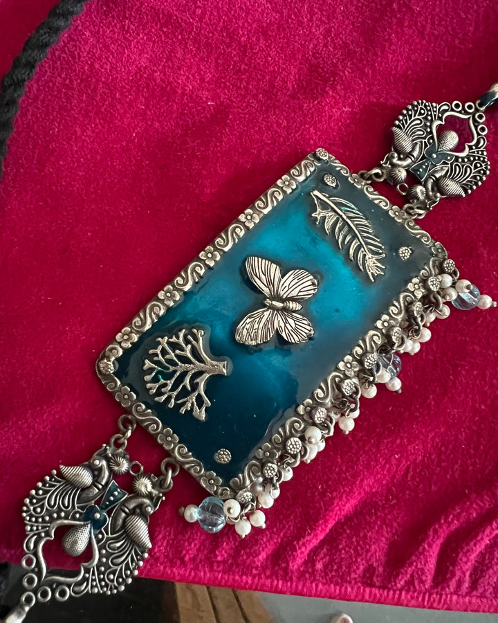 Antique Enamelled Choker