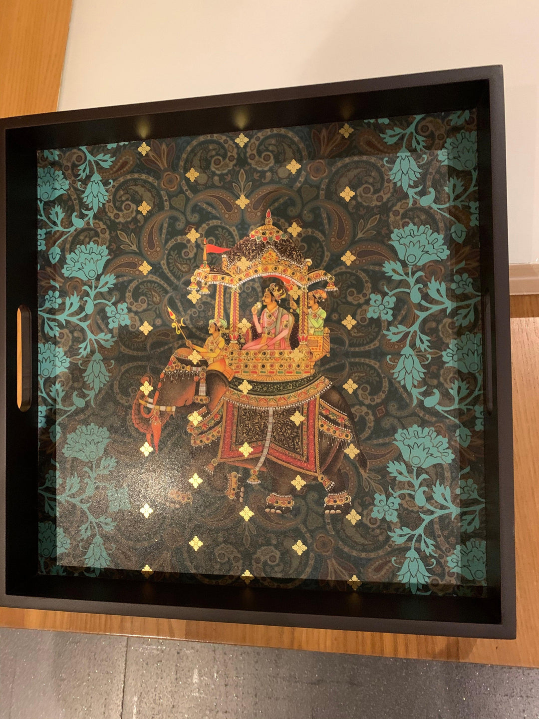 Maharaja Wooden Tray - SHIVKA