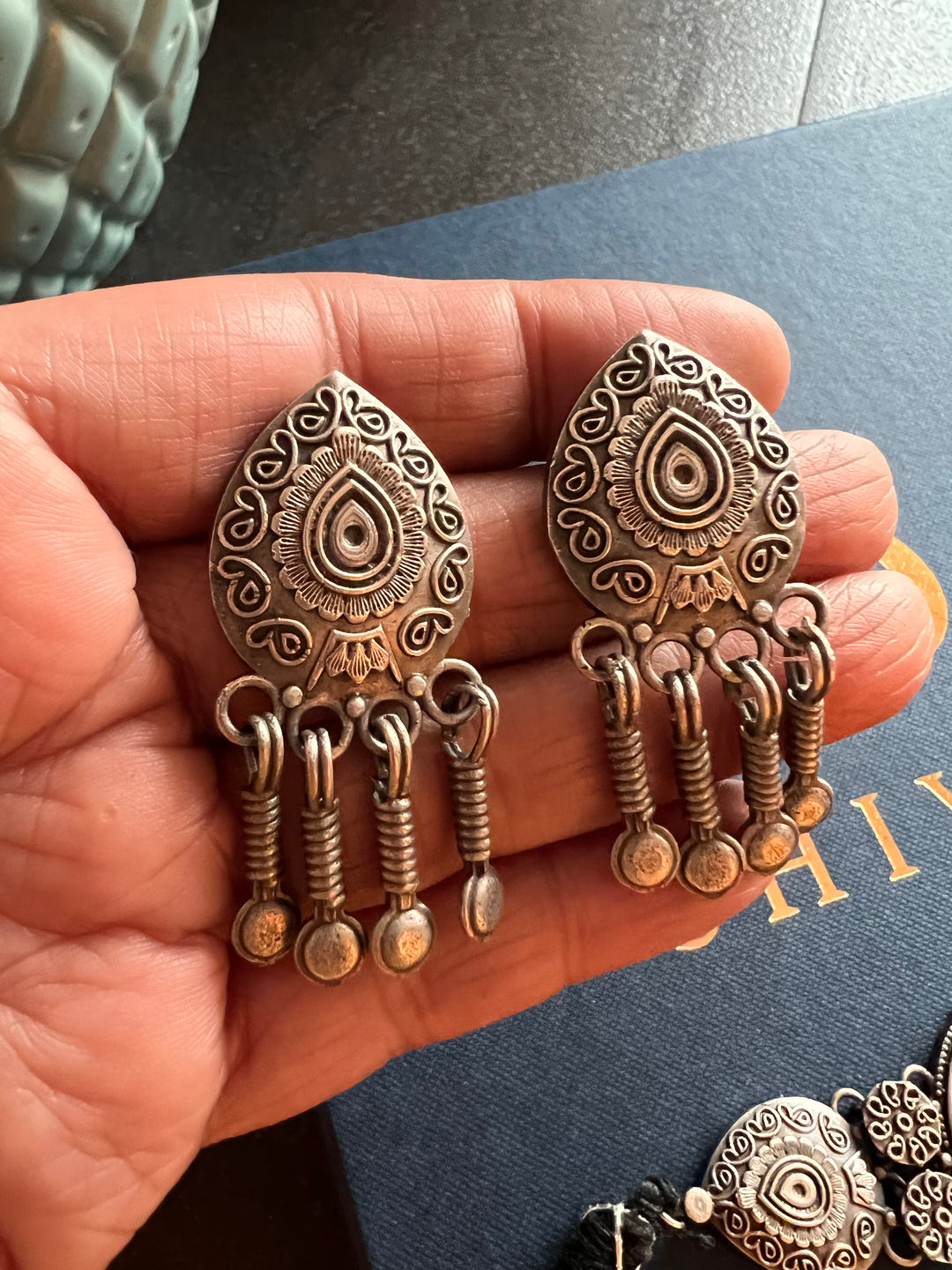 Antique Choker with Earrings