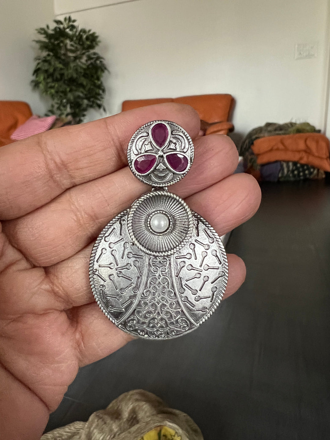 Antique Spherical Danglers