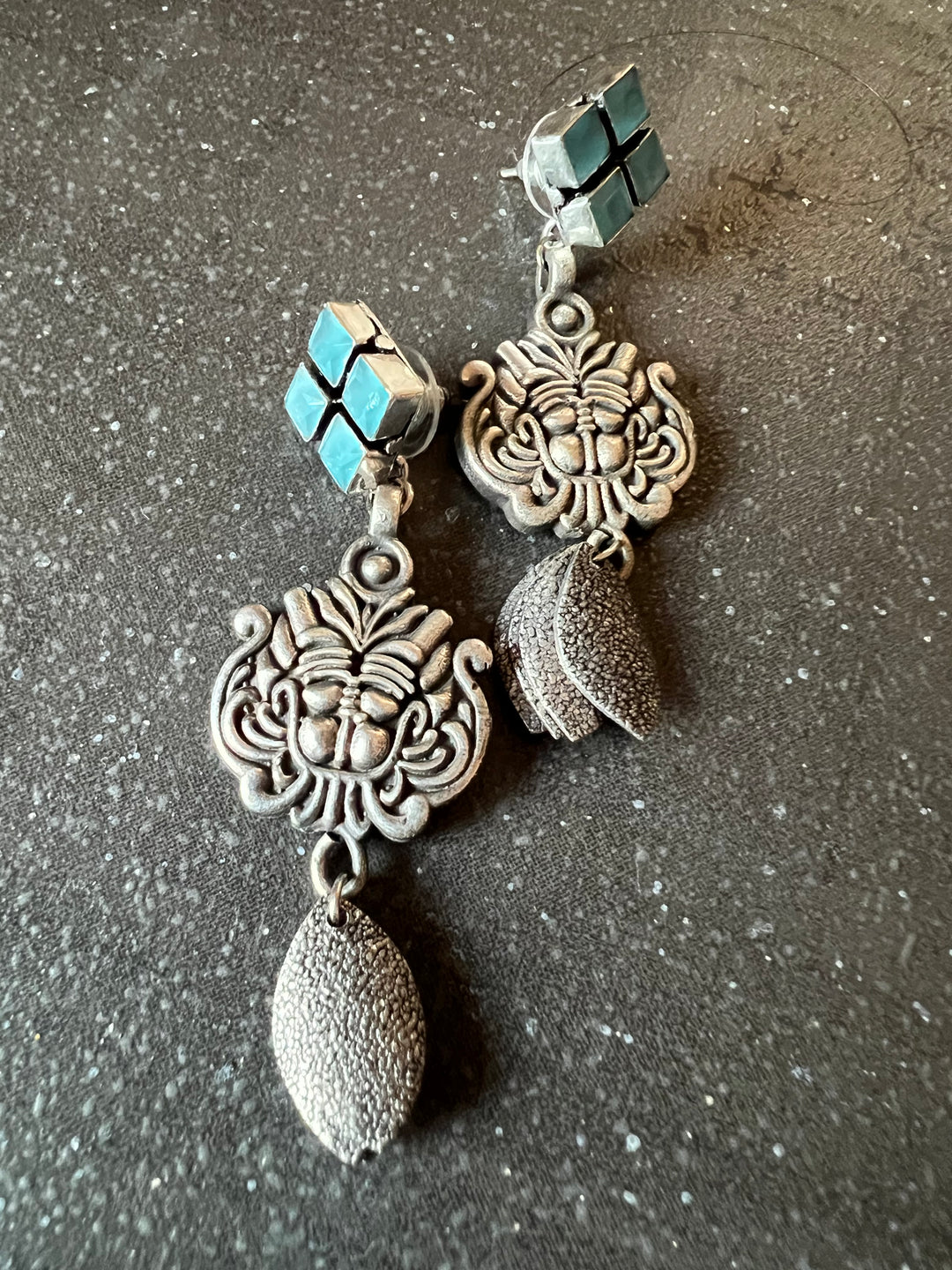 Antique Stone Danglers