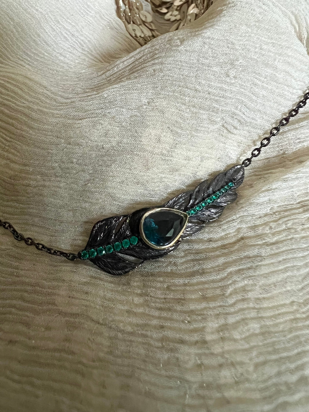 Sterling Silver London Blue Topaz Bracelet