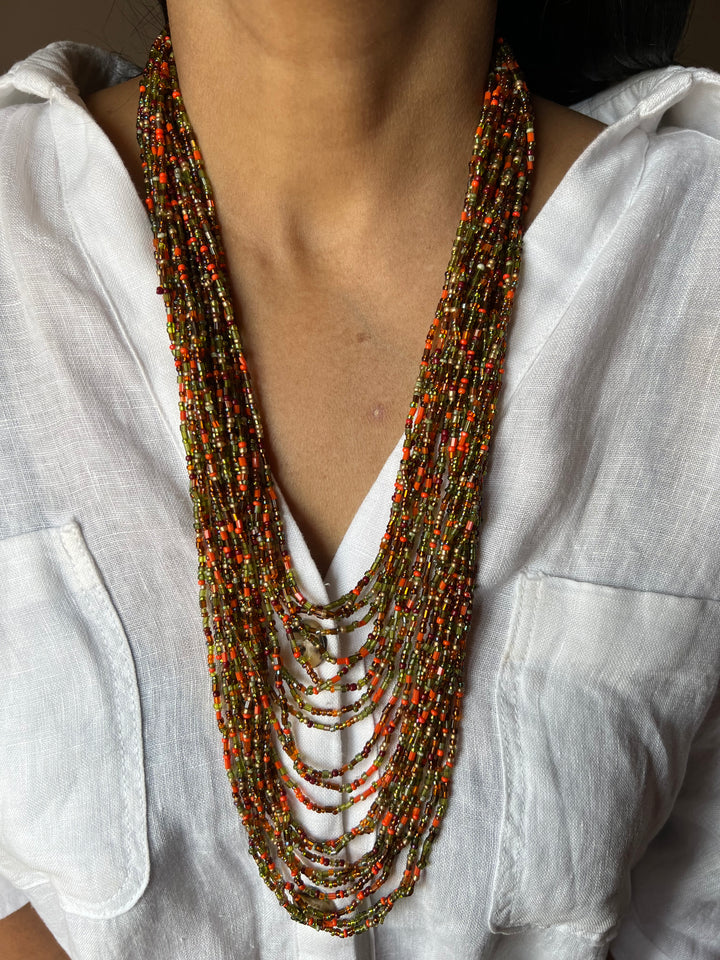 Beaded Tribal Necklace