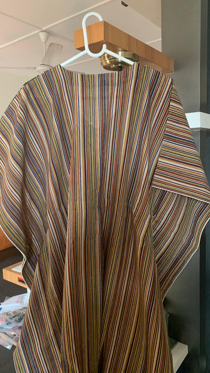 Half n Half Designer Cotton Kaftan - SHIVKA