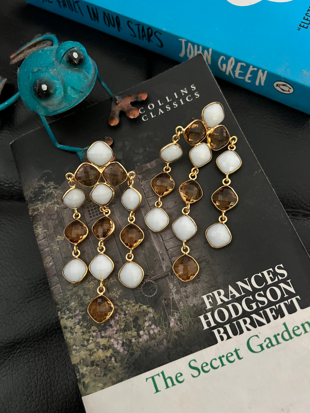 Statement Gemstones Earrings