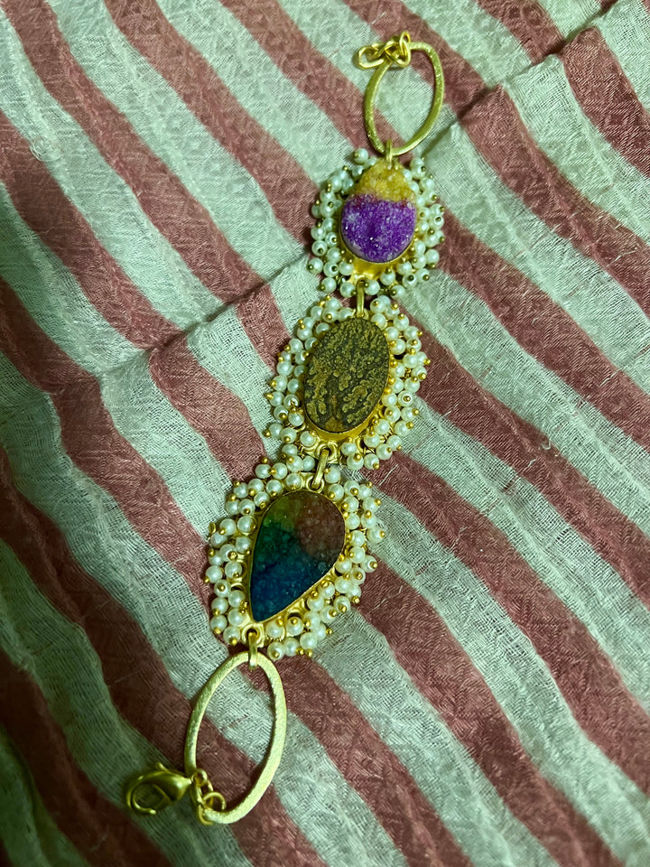 Pearls Cluster Bracelet (4 Styles)