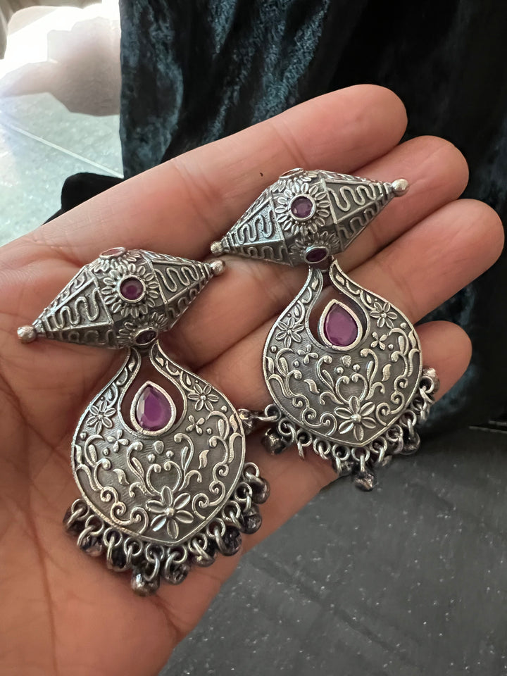 Antique Brass Earrings