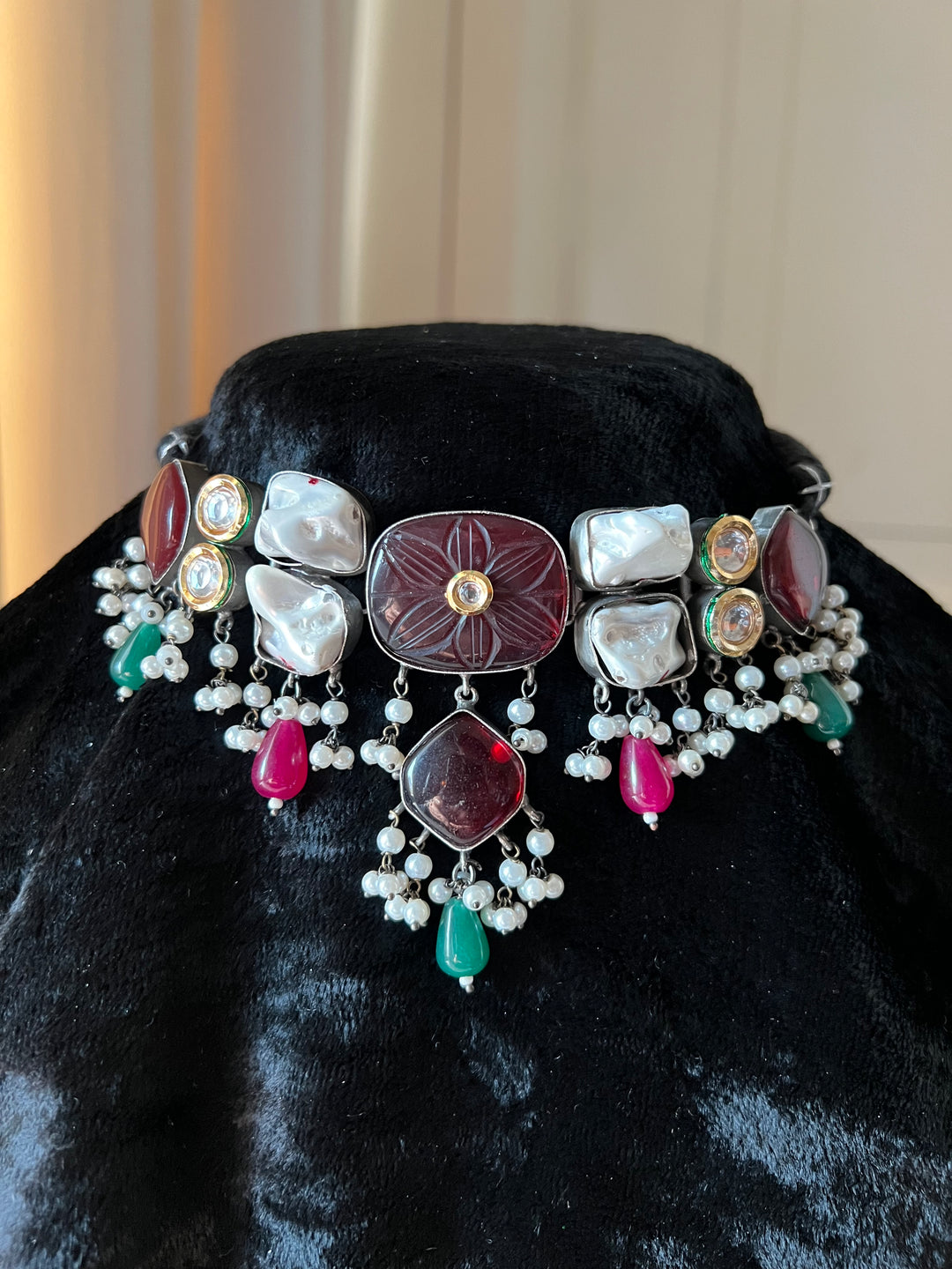 Fusion Necklace with Earrings