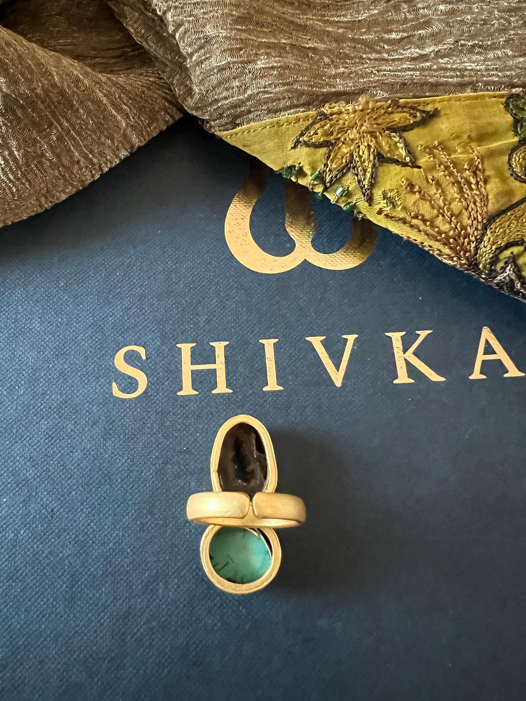 Statement Stone Ring - SHIVKA