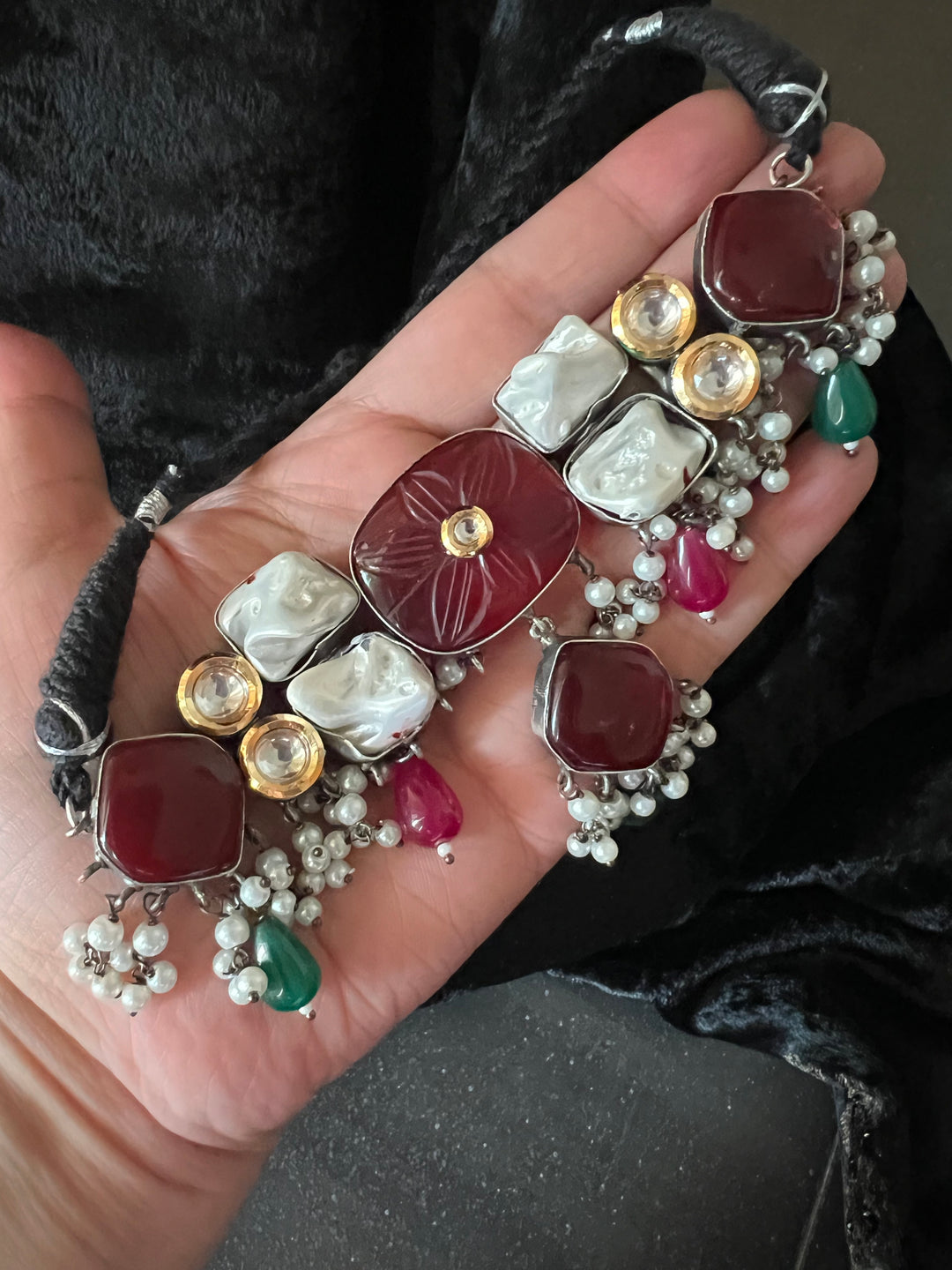 Fusion Necklace with Earrings