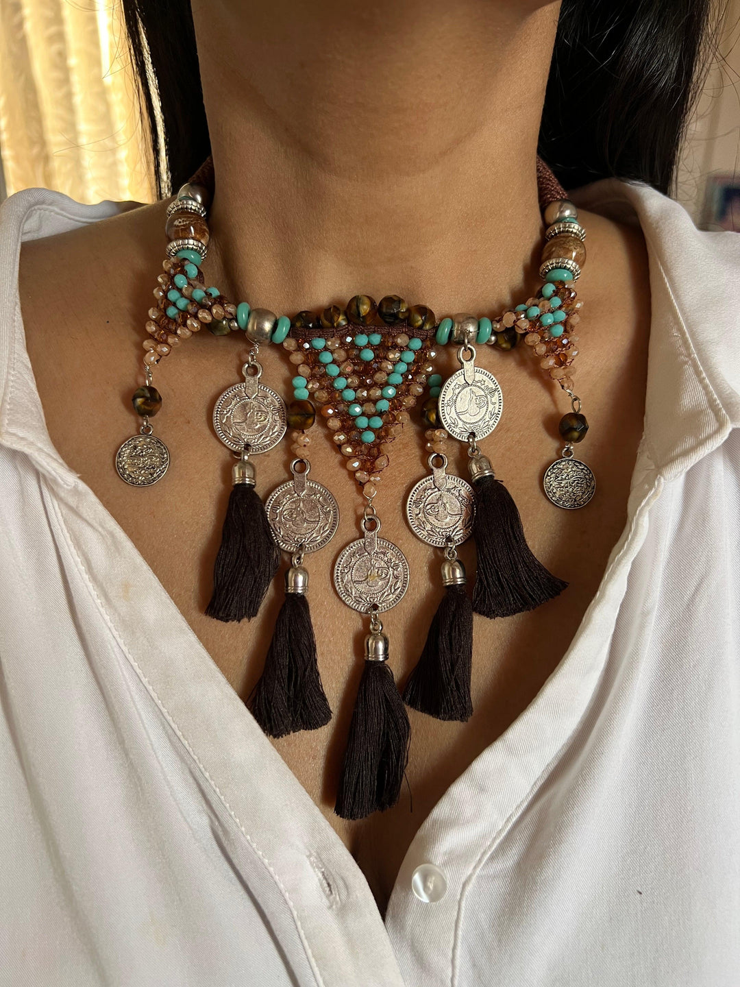 Fusion Tribal Necklace - SHIVKA