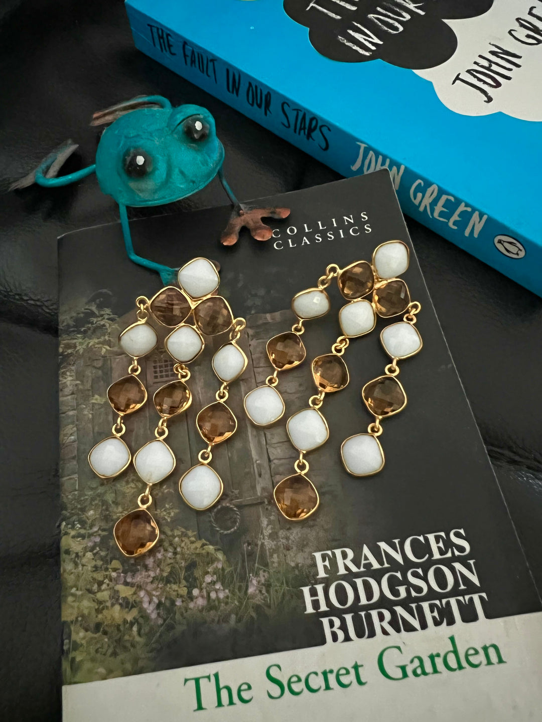 Statement Gemstones Earrings