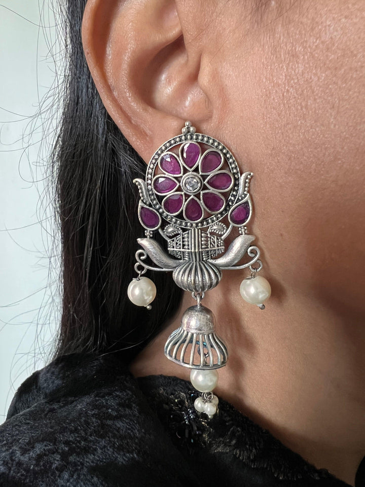 Statement Antique Earrings - SHIVKA