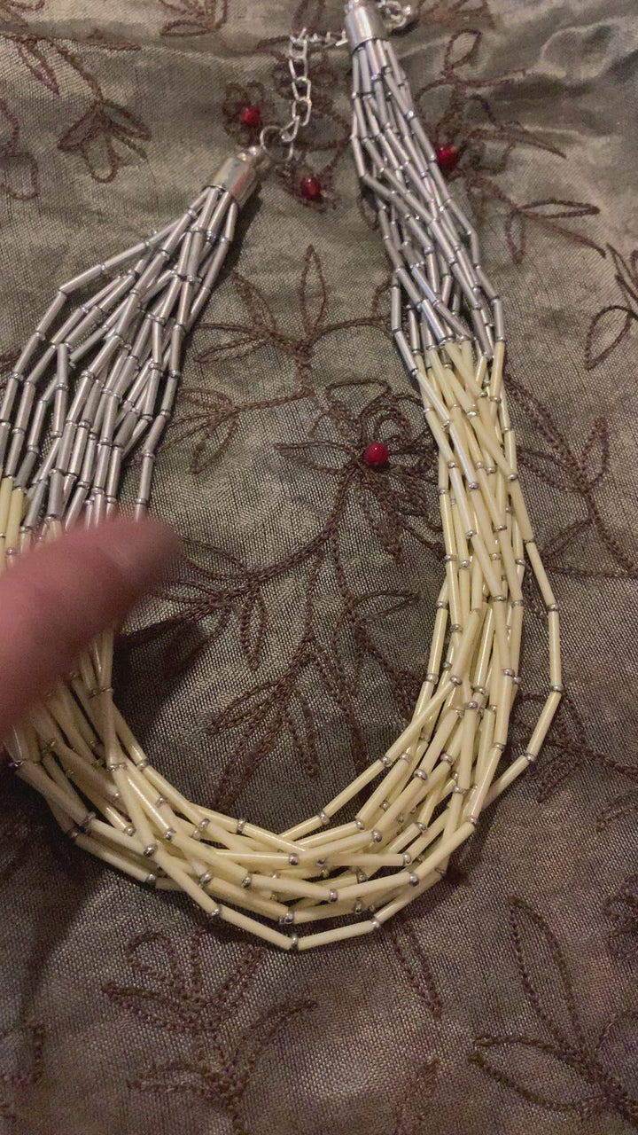 Statement Beaded Necklace