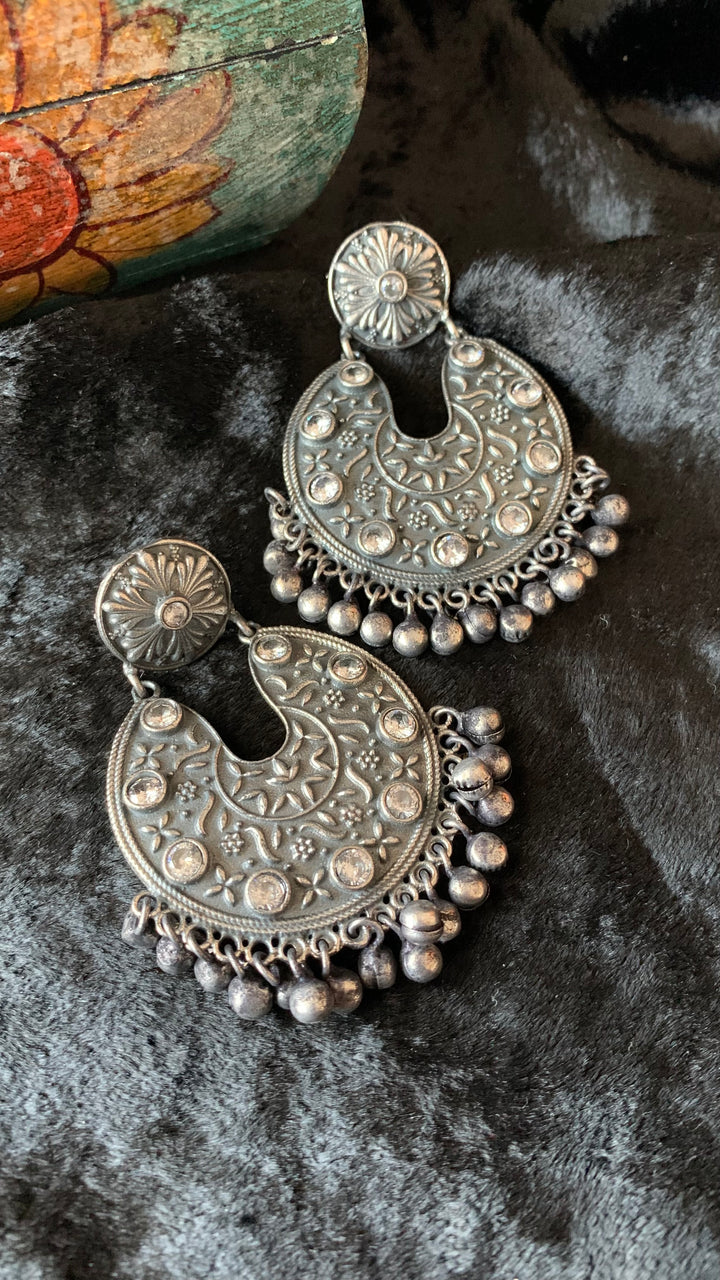 Antique Zirconia Danglers