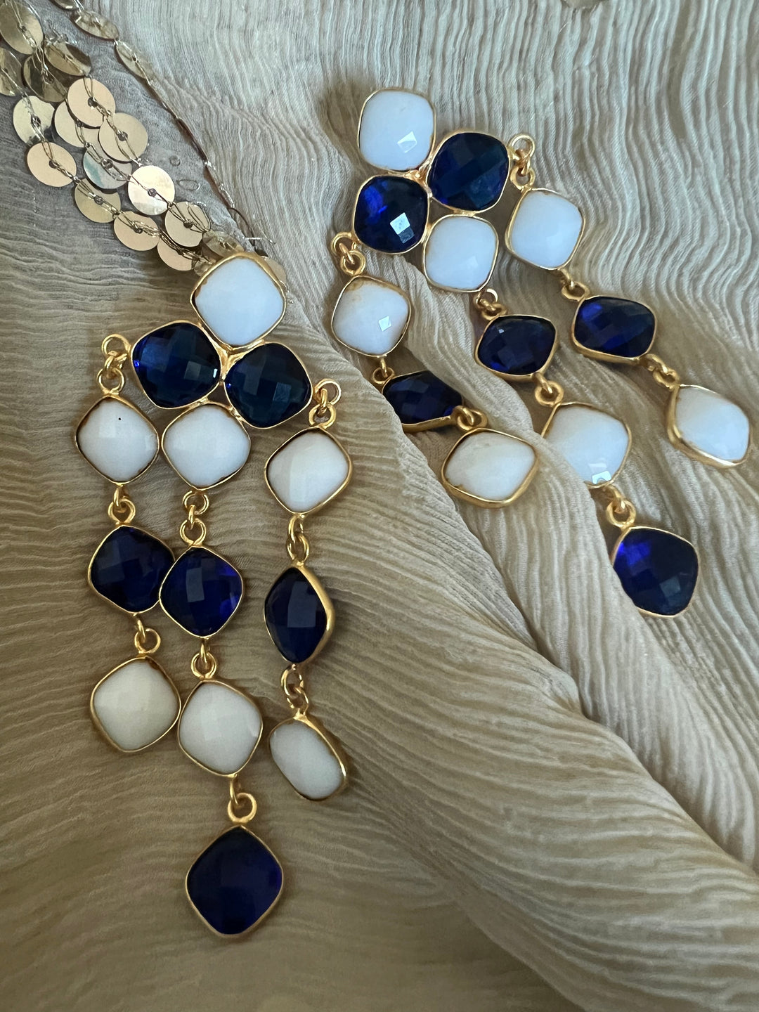 Statement Gemstones Earrings