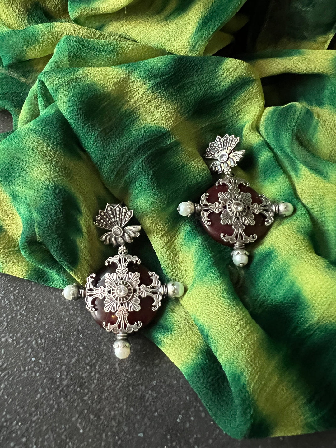 Antique Brass Earrings