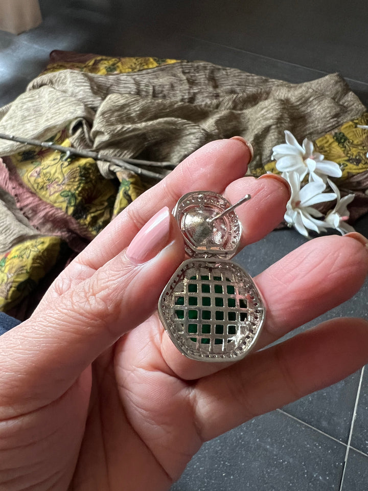 Victorian Kundan Necklace with Earrings