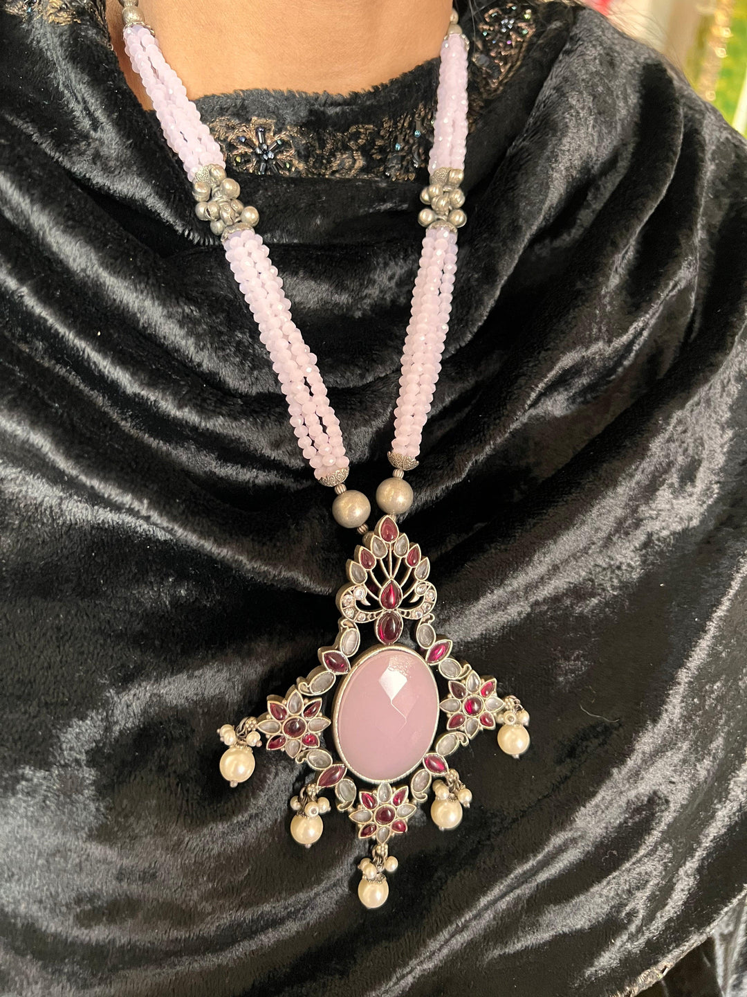 Vintage Artistic Long Necklace - SHIVKA