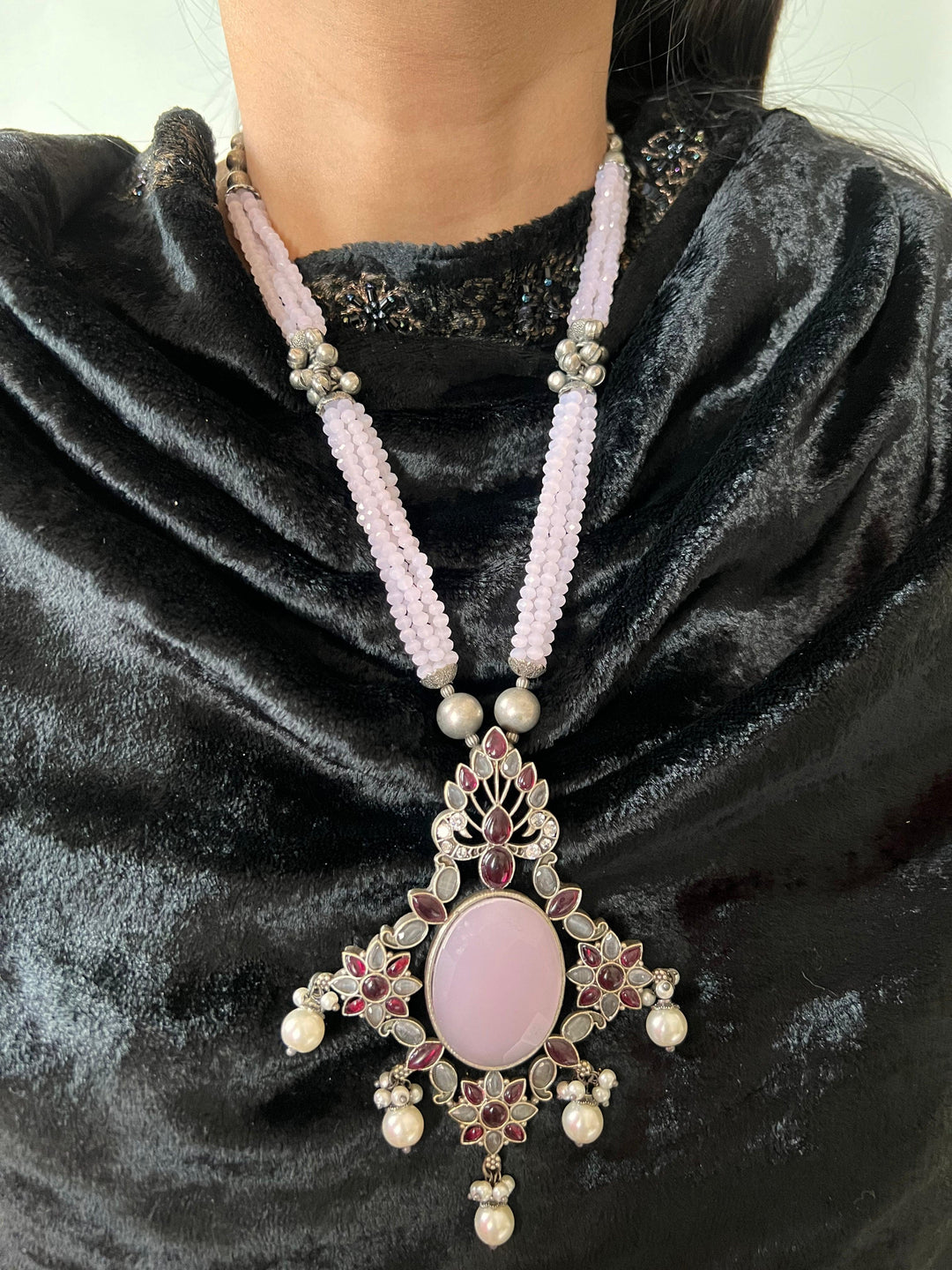 Vintage Artistic Long Necklace - SHIVKA