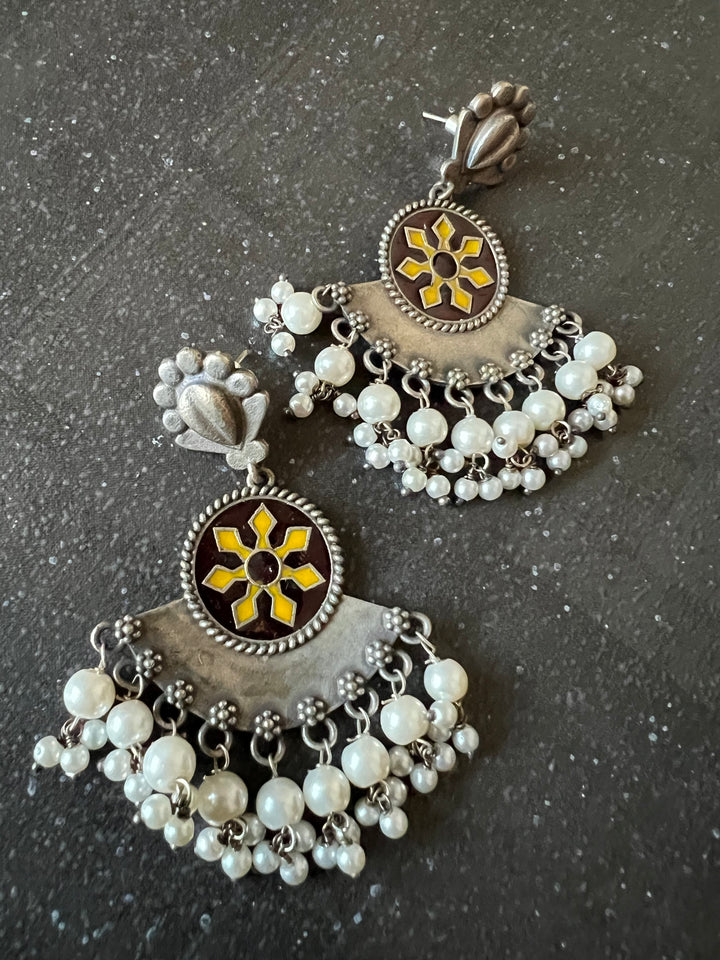 Antique Brass Earrings