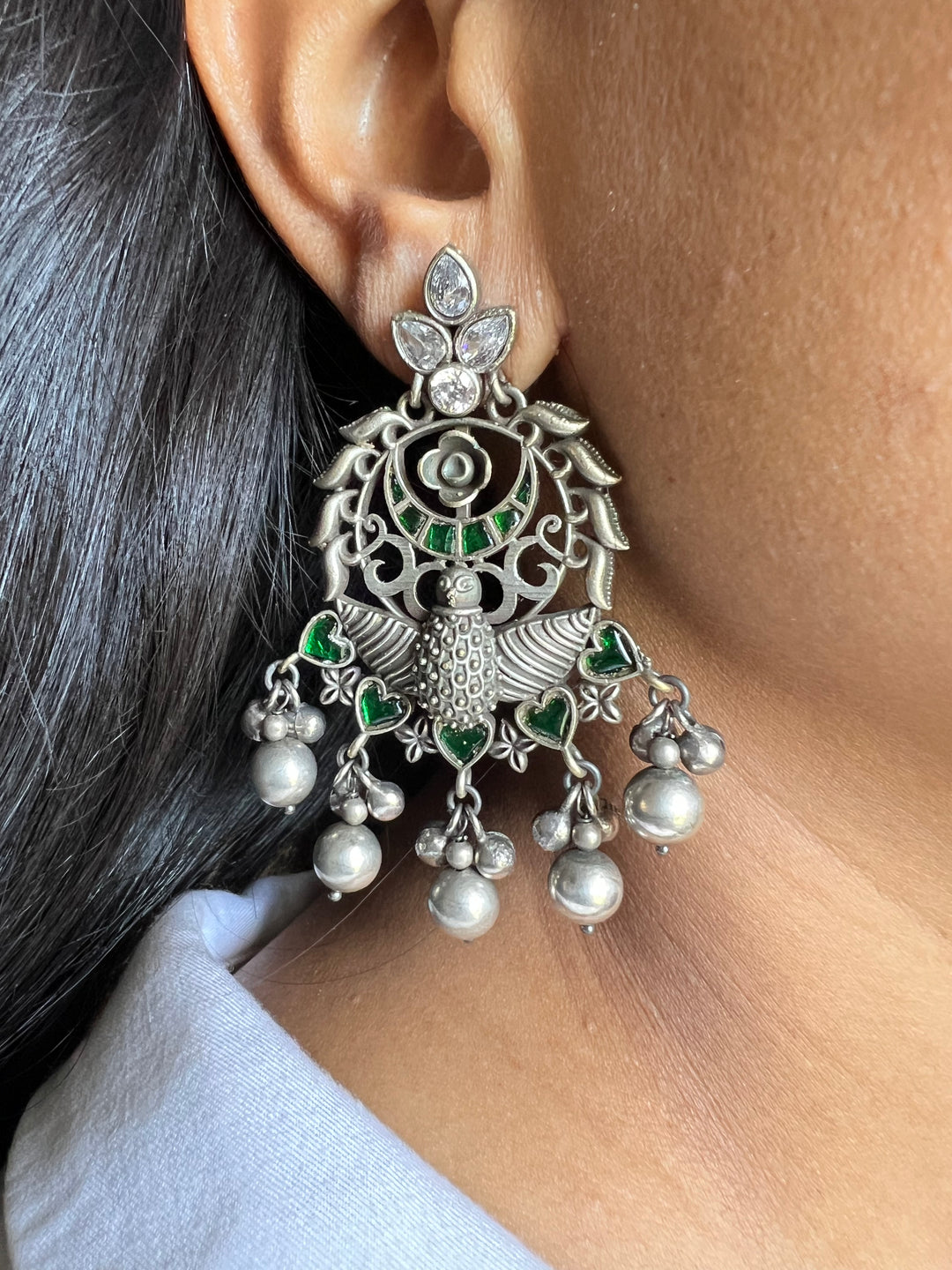 Antique Brass Earrings