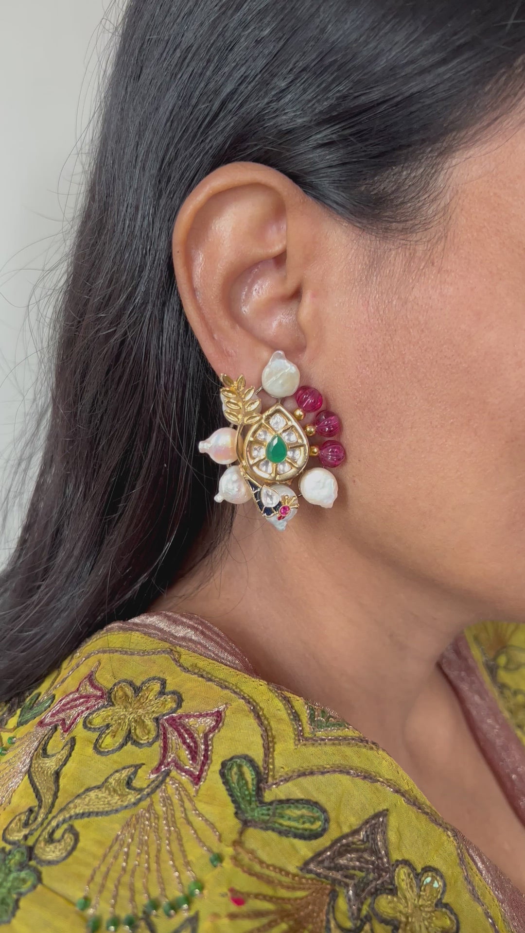 Designer Fusion Stud Earrings